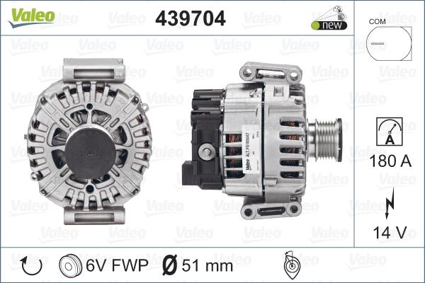 Valeo 439704 - Alternatore autozon.pro