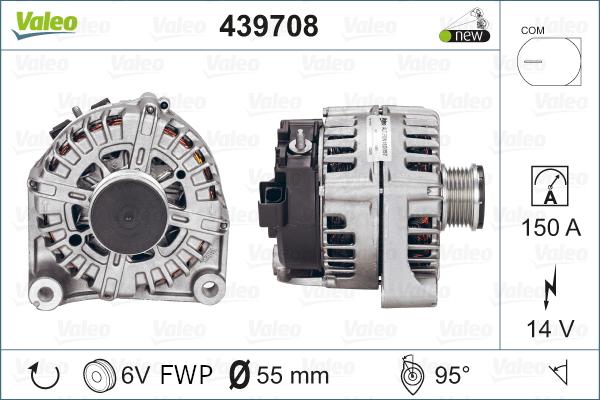 Valeo 439708 - Alternatore autozon.pro