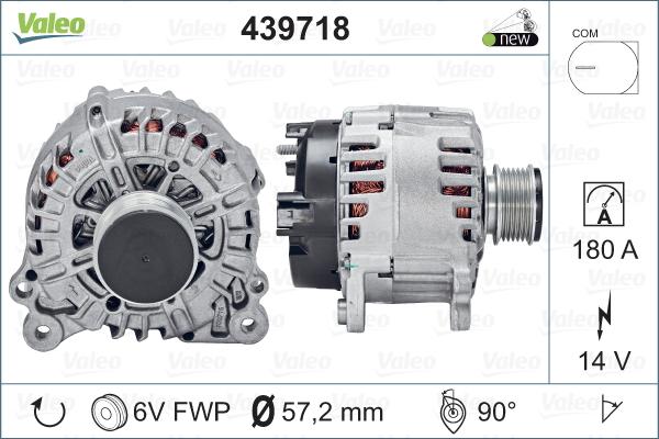 Valeo 439718 - Alternatore autozon.pro