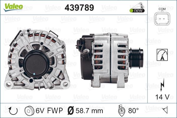 Valeo 439789 - Alternatore autozon.pro