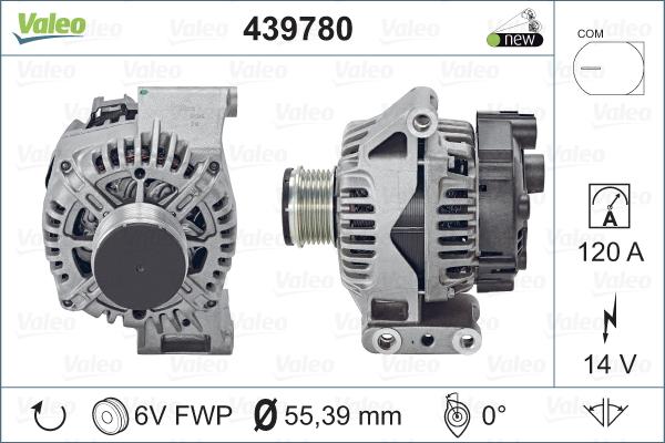 Valeo 439780 - Alternatore autozon.pro