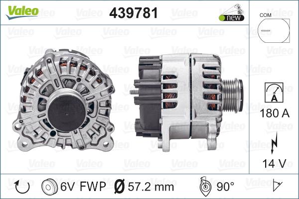 Valeo 439781 - Alternatore autozon.pro