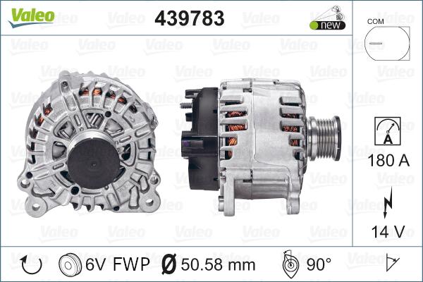 Valeo 439783 - Alternatore autozon.pro