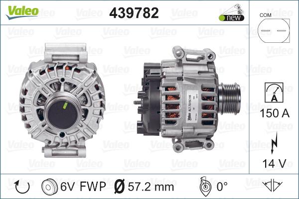 Valeo 439782 - Alternatore autozon.pro