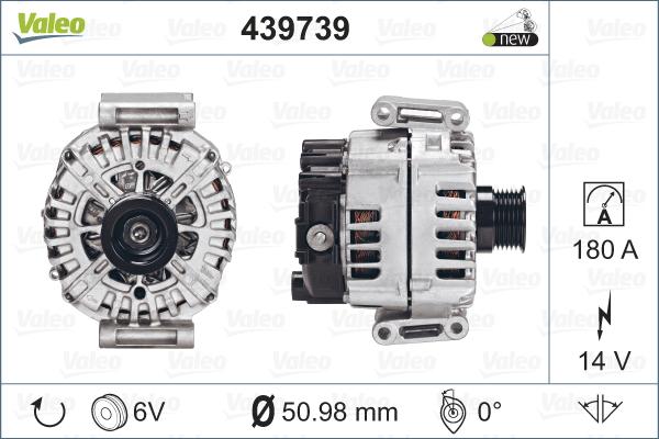 Valeo 439739 - Alternatore autozon.pro