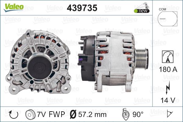 Valeo 439735 - Alternatore autozon.pro