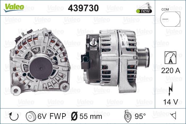 Valeo 439730 - Alternatore autozon.pro