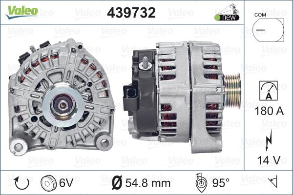 Valeo 439732 - Alternatore autozon.pro