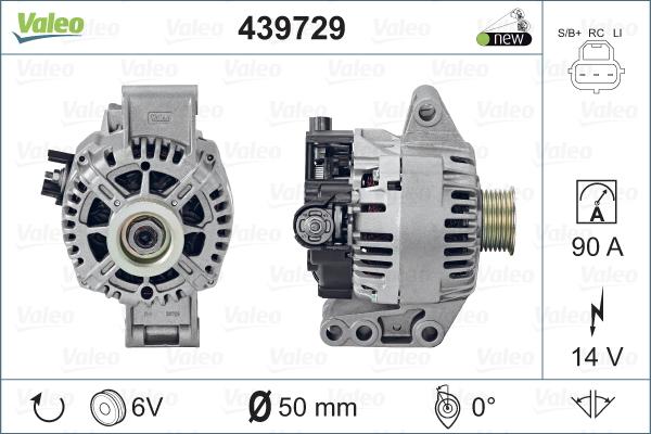 Valeo 439729 - Alternatore autozon.pro