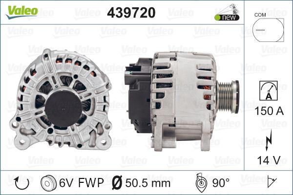 Valeo 439720 - Alternatore autozon.pro