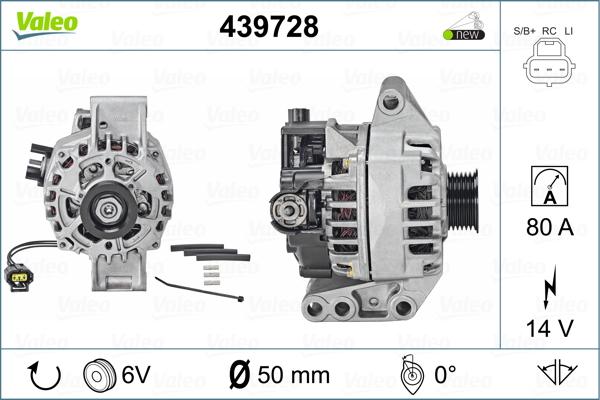 Valeo 439728 - Alternatore autozon.pro