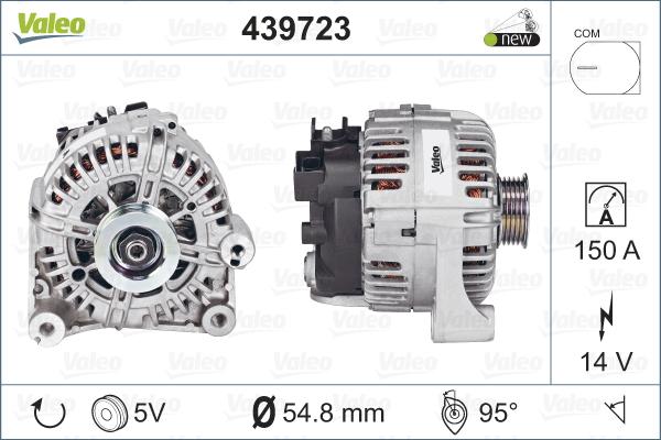 Valeo 439723 - Alternatore autozon.pro