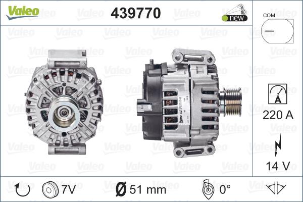 Valeo 439770 - Alternatore autozon.pro