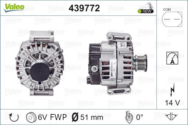 Valeo 439772 - Alternatore autozon.pro