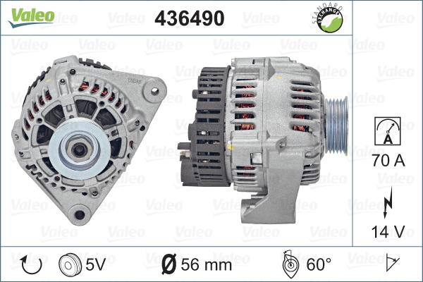 Valeo 436490 - Alternatore autozon.pro