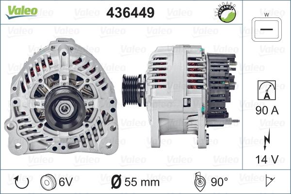 Valeo 436449 - Alternatore autozon.pro