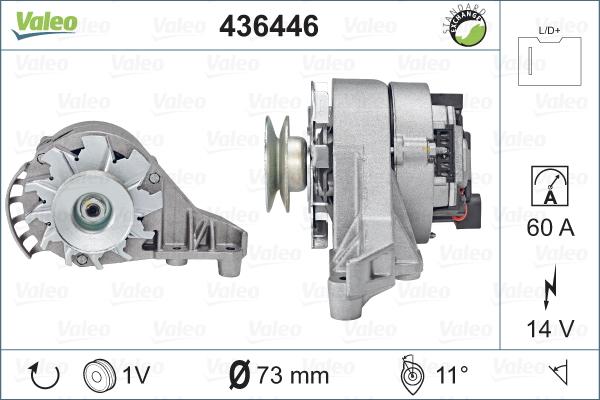 Valeo 436446 - Alternatore autozon.pro