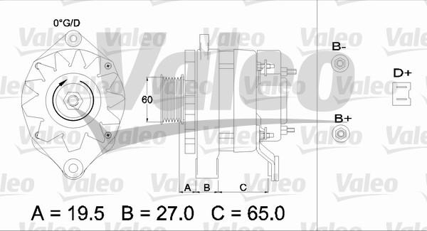 Valeo 436454 - Alternatore autozon.pro