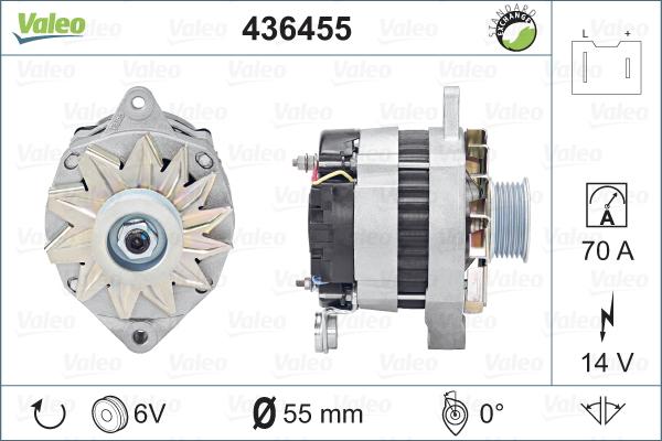 Valeo 436455 - Alternatore autozon.pro