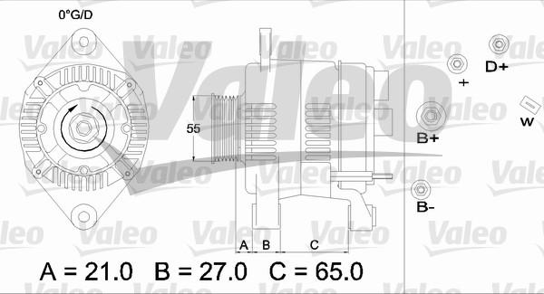 Valeo 436403 - Alternatore autozon.pro