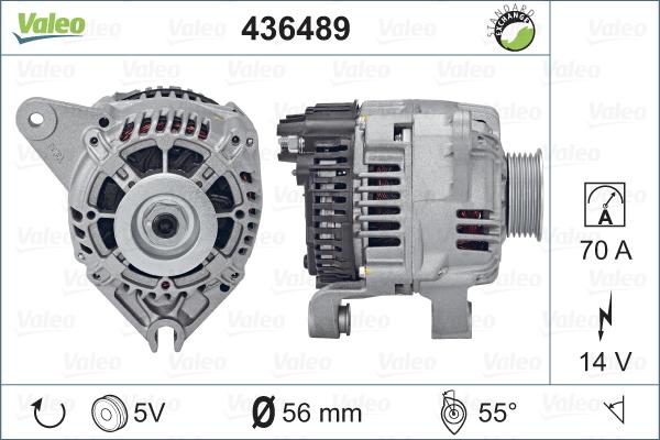 Valeo 436489 - Alternatore autozon.pro