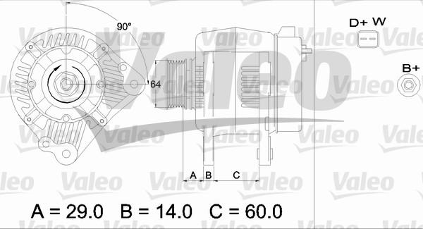 Valeo 436484 - Alternatore autozon.pro