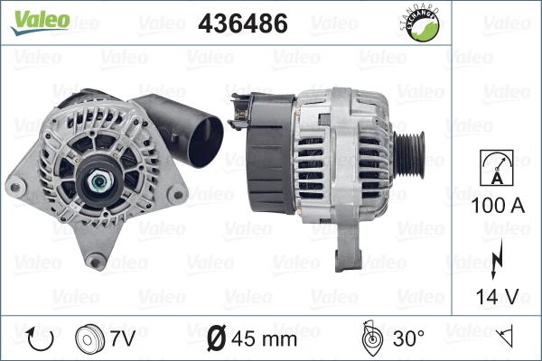 Valeo 436486 - Alternatore autozon.pro