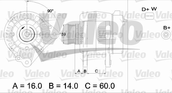 Valeo 436483 - Alternatore autozon.pro