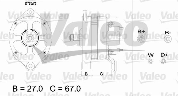 Valeo 436433 - Alternatore autozon.pro