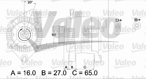 Valeo 436475 - Alternatore autozon.pro