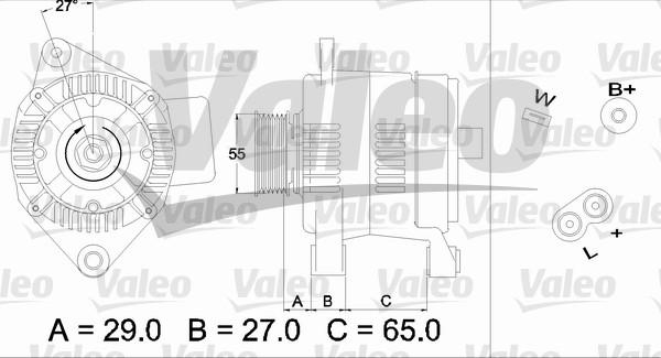 Valeo 436470 - Alternatore autozon.pro