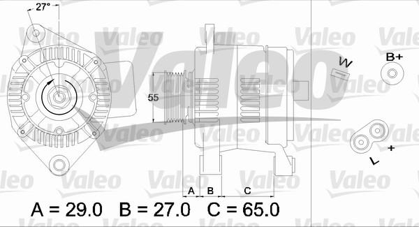 Valeo 436471 - Alternatore autozon.pro