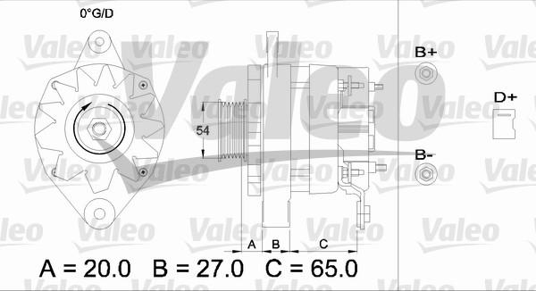 Valeo 436473 - Alternatore autozon.pro