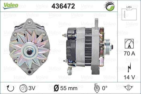 Valeo 436472 - Alternatore autozon.pro