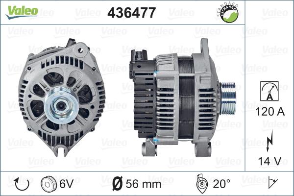 Valeo 436477 - Alternatore autozon.pro