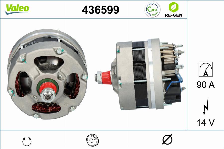 Valeo 436599 - Alternatore autozon.pro