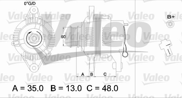 Valeo 436544 - Alternatore autozon.pro