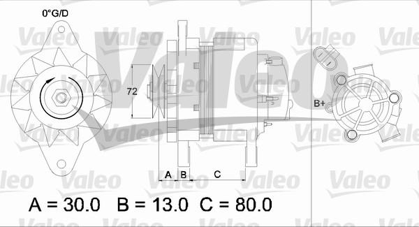 Valeo 436546 - Alternatore autozon.pro