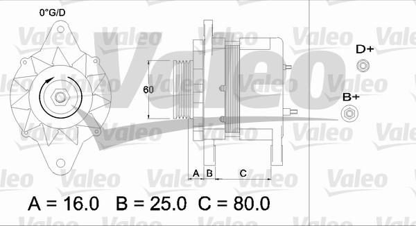 Valeo 436547 - Alternatore autozon.pro