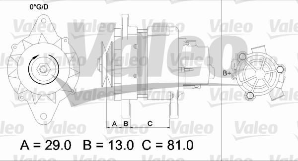 Valeo 436550 - Alternatore autozon.pro