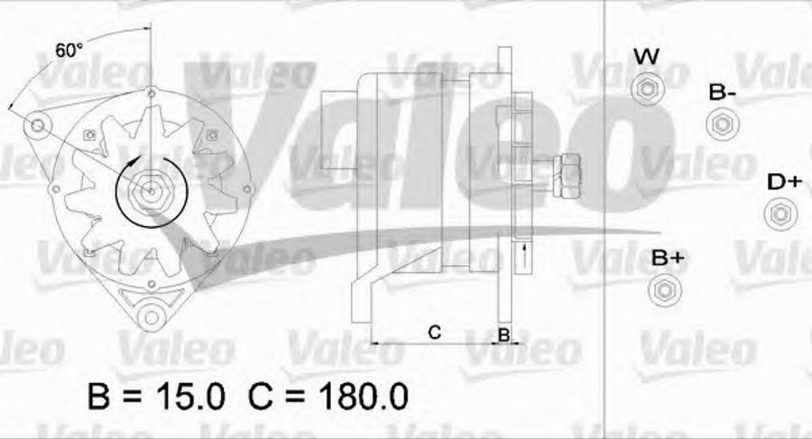 Valeo 436566 - Alternatore autozon.pro