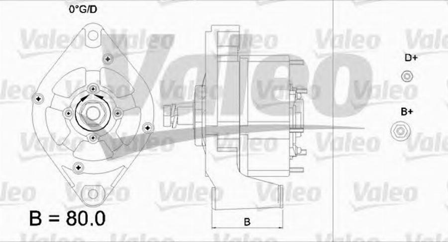 Valeo 436560 - Alternatore autozon.pro