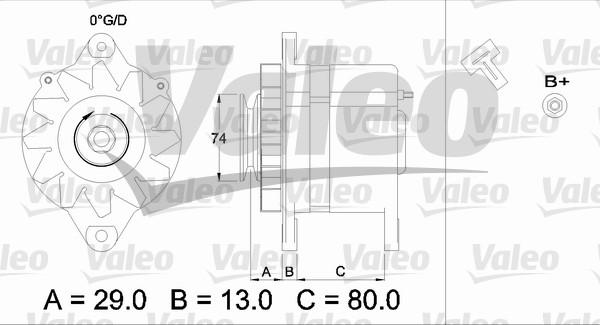 Valeo 436505 - Alternatore autozon.pro