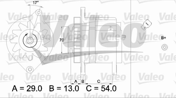 Valeo 436501 - Alternatore autozon.pro