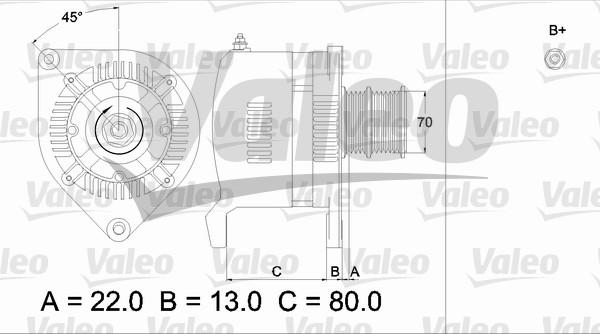 Valeo 436508 - Alternatore autozon.pro