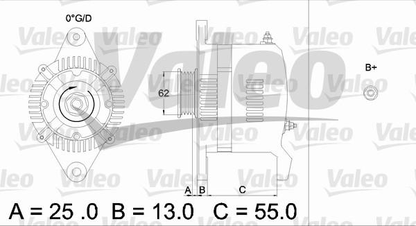 Valeo 436503 - Alternatore autozon.pro