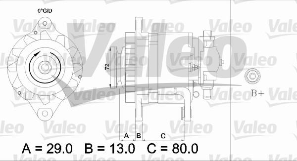 Valeo 436510 - Alternatore autozon.pro