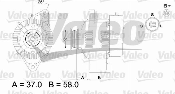 Valeo 436538 - Alternatore autozon.pro