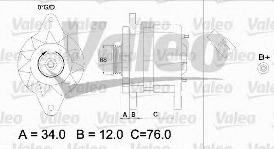 Valeo 436533 - Alternatore autozon.pro