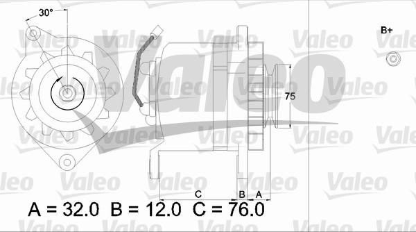 Valeo 436532 - Alternatore autozon.pro